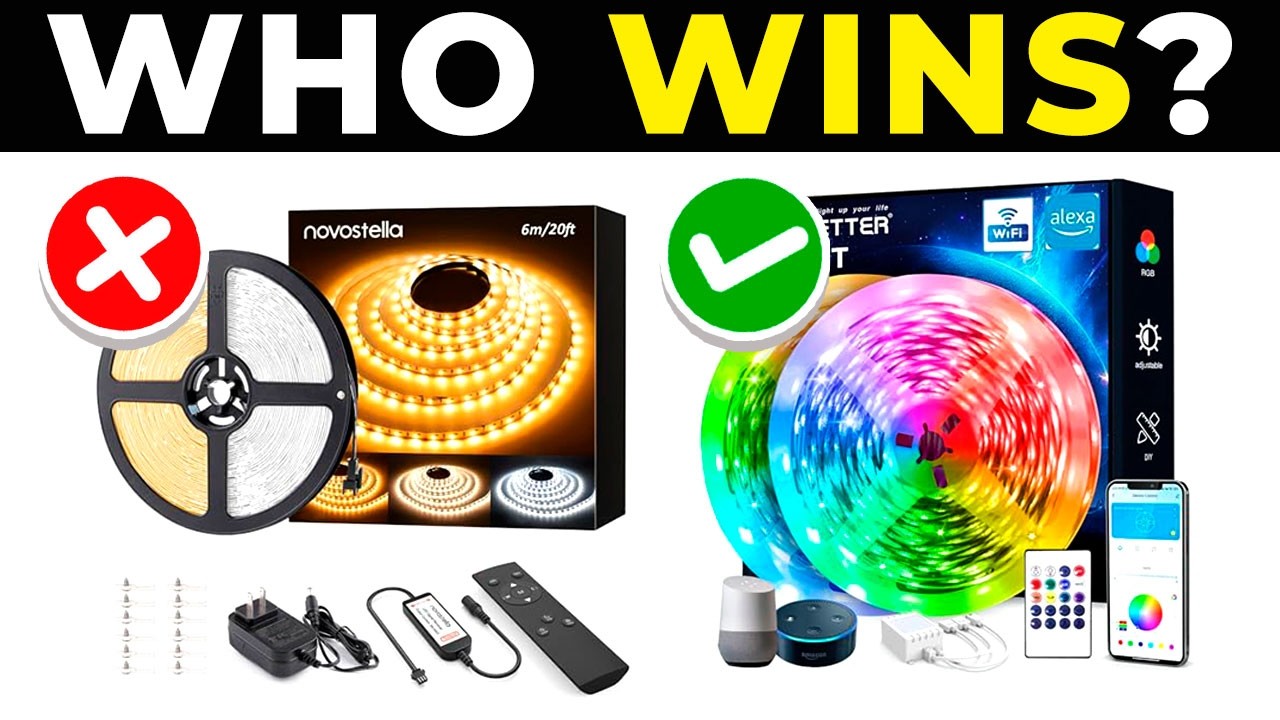 TOP 5 BEST LED STRIP LIGHTS 2025 | Smart LED LIGHTS for ROOM on AMAZON