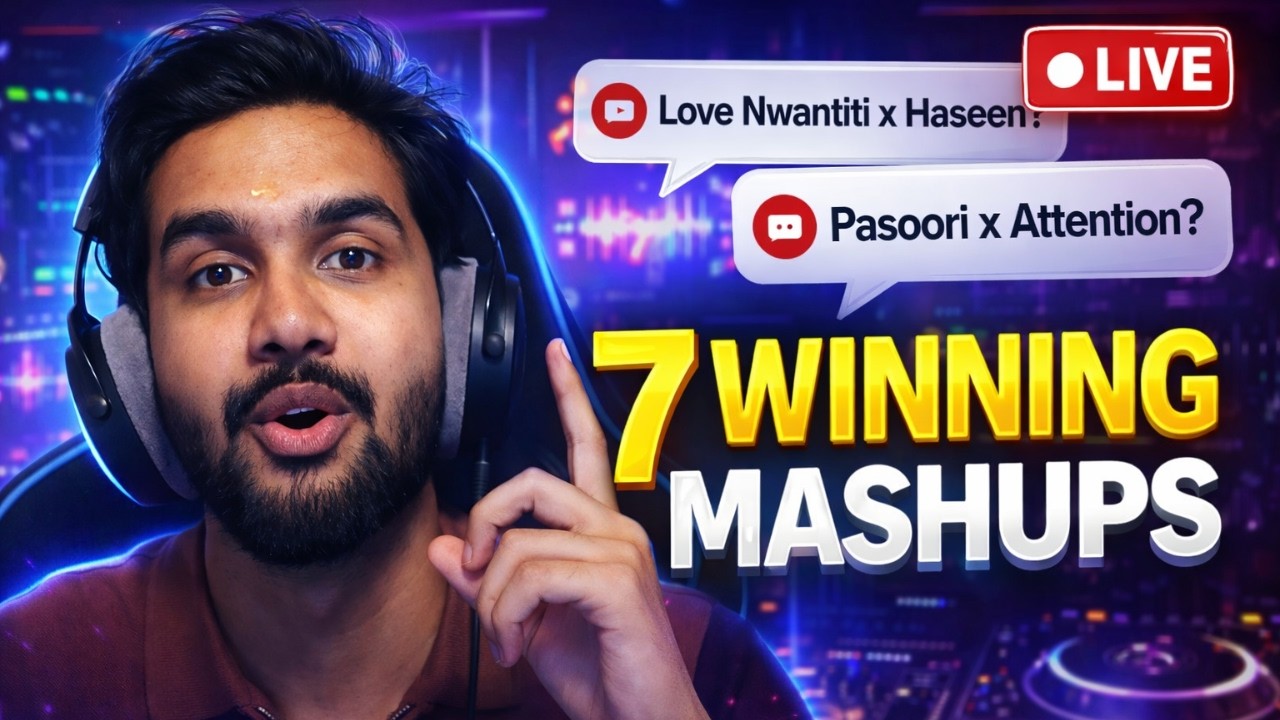 Turning Your Comments Into Mashups 🎧 | Picking 7 Winners LIVE