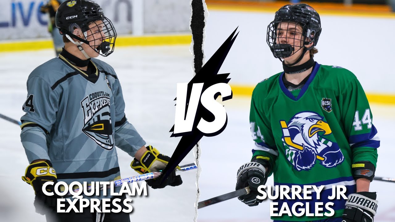 🏆Saturday Night Showcase #52 - Coquitlam Express vs Surrey Jr Eagles