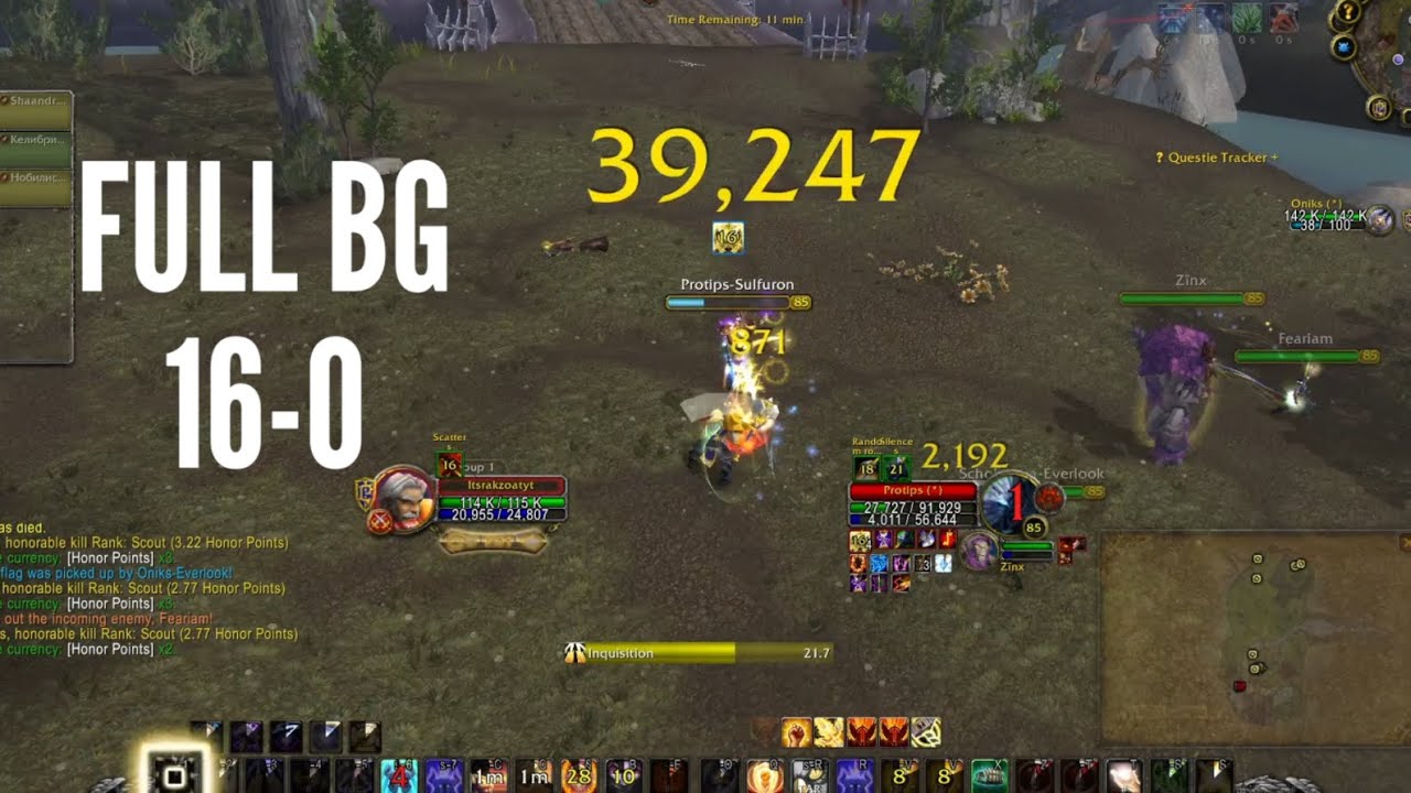 16-0 Ret Paladin Solo PvP (Top DMG) Cataclysm Classic