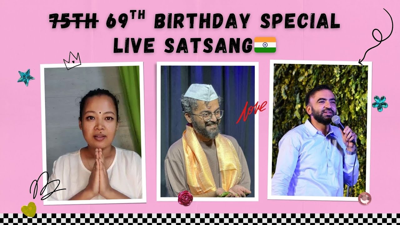 Live Satsang 69 | Margdarshak Mandali | Punit Pania ft. @meghnerd & @ms.medusssa