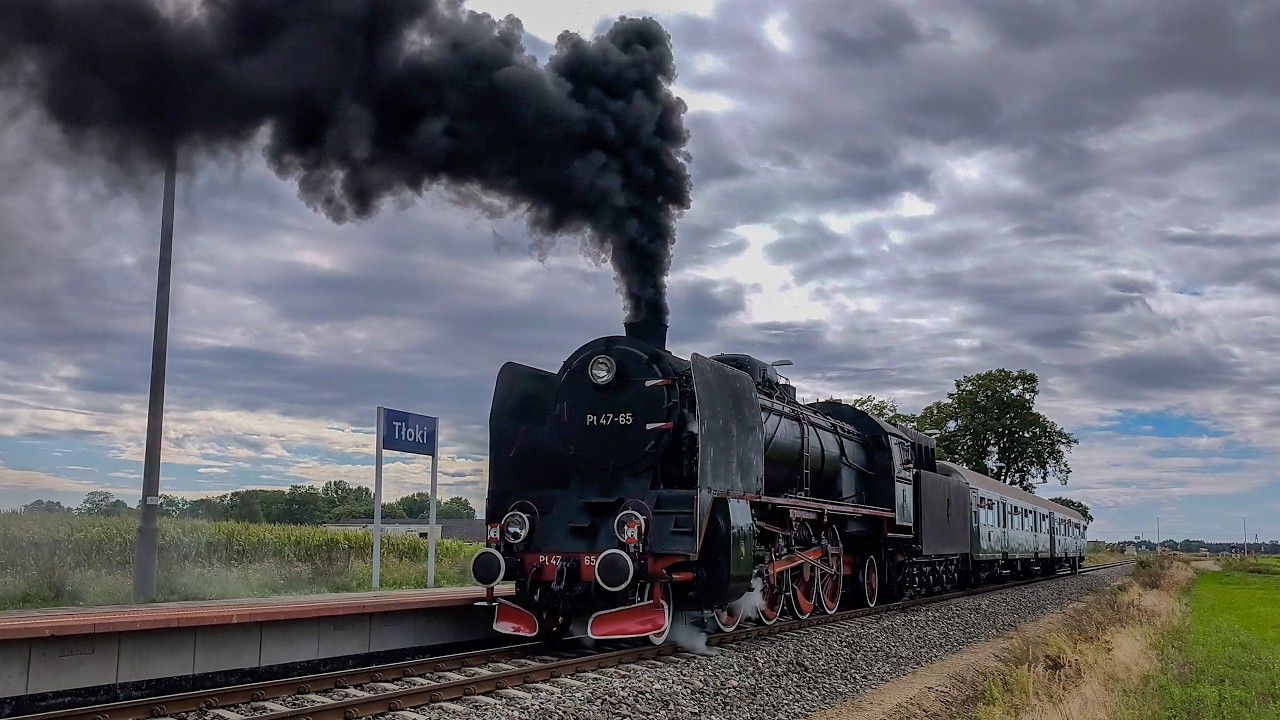 Pt47-65🚂 z pociągiem planowym do Poznania | Tłoki | 30.8.2026📅 11:34🕔