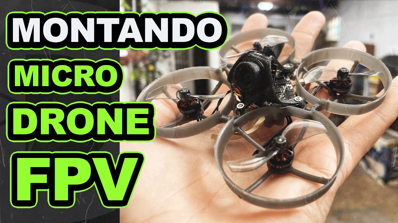 Montando Micro Drone FPV peças do #aliexpress Happymodel MobLite 7 tiny whoop