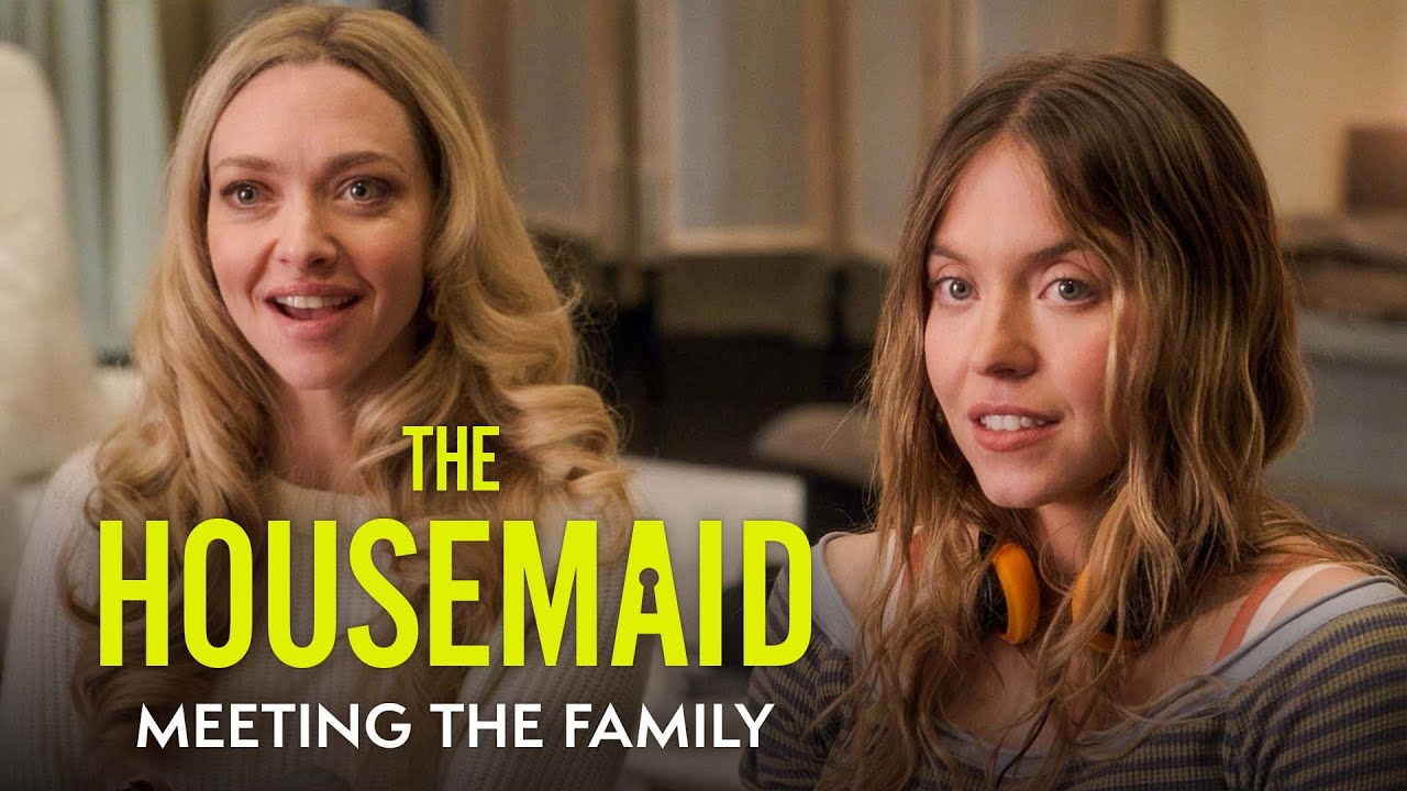 The Housemaid (2025) Official Clip &lsquo;Meeting The Family&rsquo; &ndash; Sydney Sweeney, Amanda Seyfried