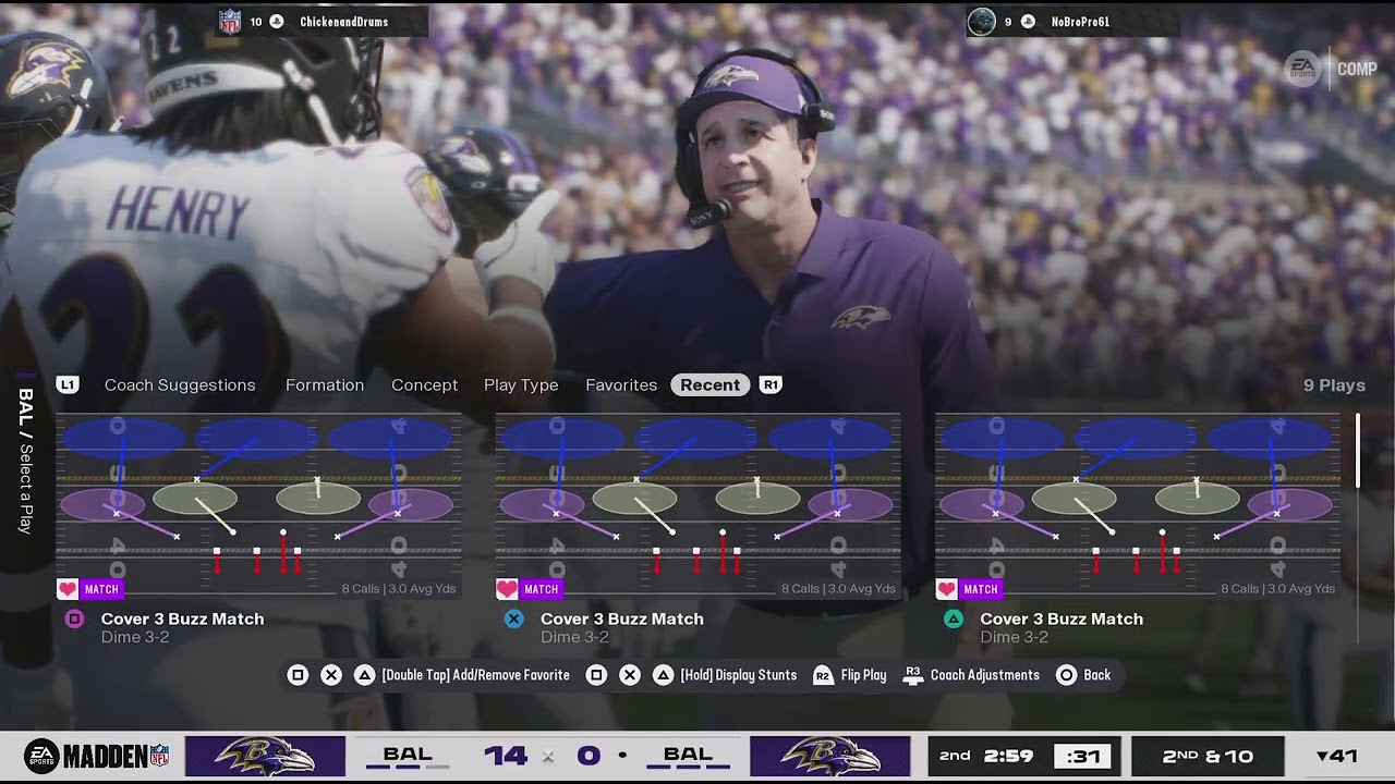 Madden NFL 26 Mcadory vs Hazel Green