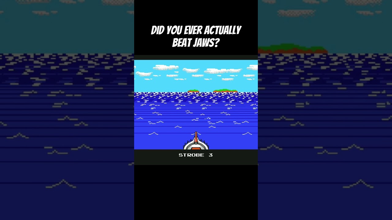 Конец JAWS NES! #jaws #nes #retrogaming #retro #nintendo #nesplaythrough #classicgames
