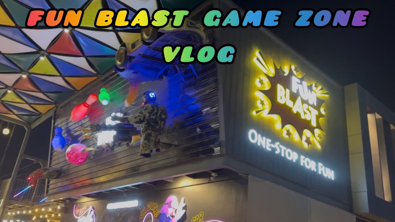 🎮FUN BLAST GAME ZONE VLOG#youtube#youtubers#youtubevideo#vlog#gameplay#enjoy#funblastahmedabad