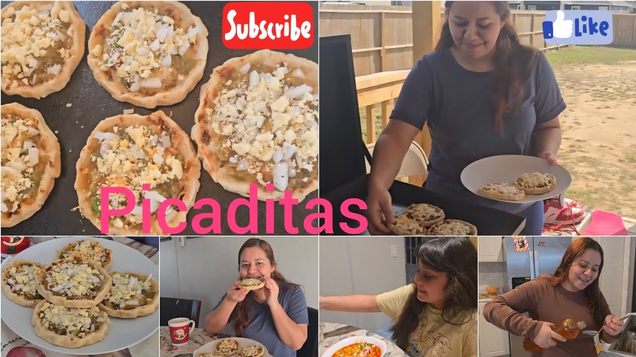 Comiendo unas ricas picaditas 😋