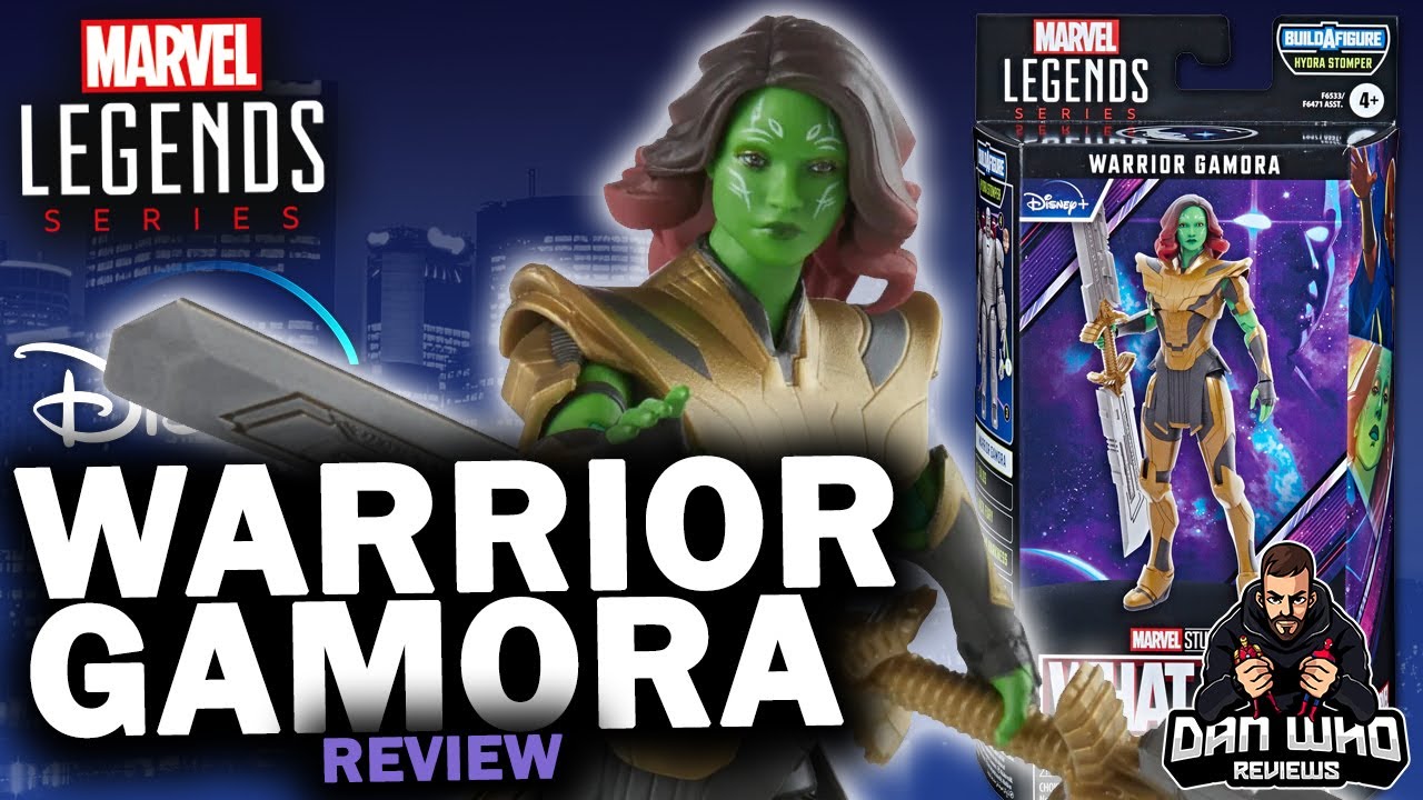 Marvel Legends What If Warrior Gamora Guardians Of The Multiverse Disney Hydra Stomper BAF Review