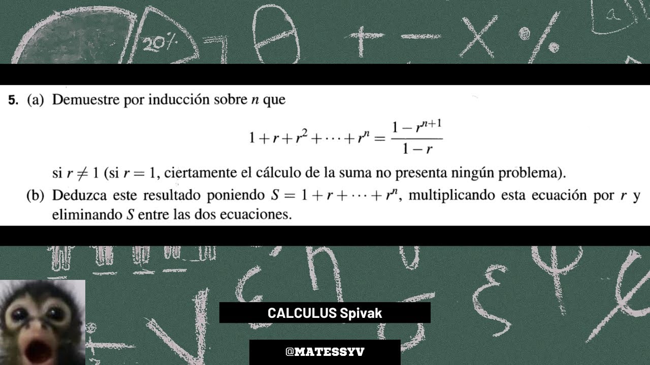 SOLUCIÓN Problema 5 - Capítulo 2 CALCULUS Spivak