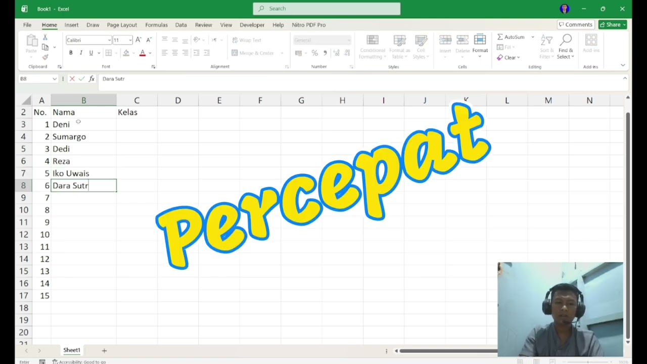 Belajar Microsoft Excel Untuk Pemula Belajar dari Nol