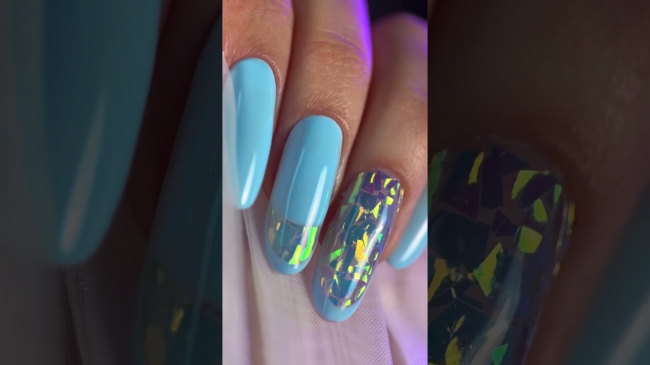 Russian manicure nailart