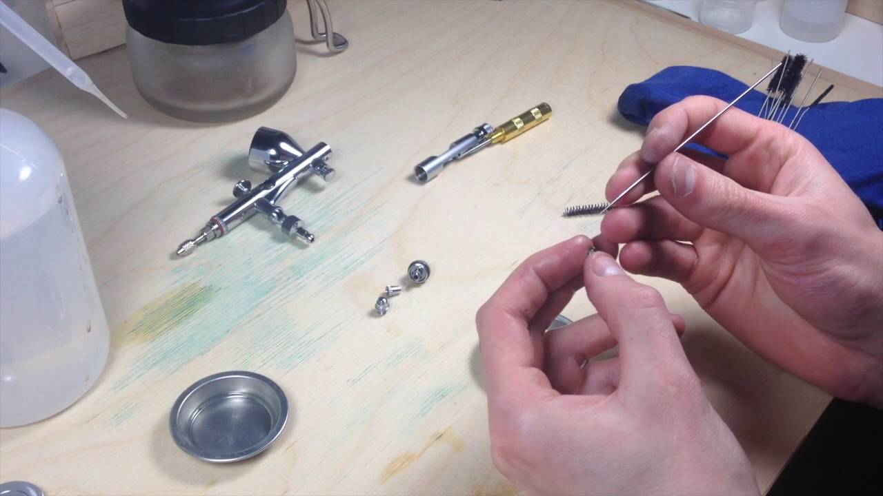 Plastikové modely a diorama | Airbursh -  čištění