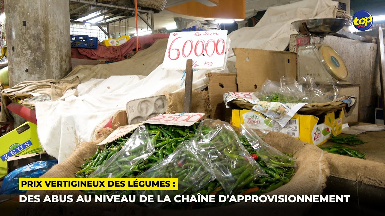 Prix vertigineux des légumes : des abus au niveau de la chaîne d’approvisionnement