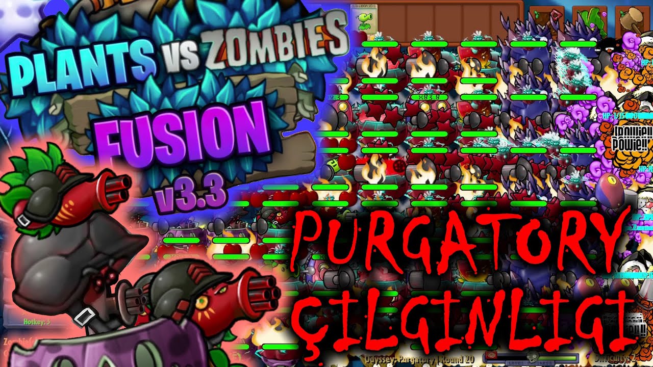 PvZ Fusion - Cennet ve Cehennemin arasında, Araf'ta sıkıştım! (Odyssey: Hayatta Kalma: 6) [Türkçe]