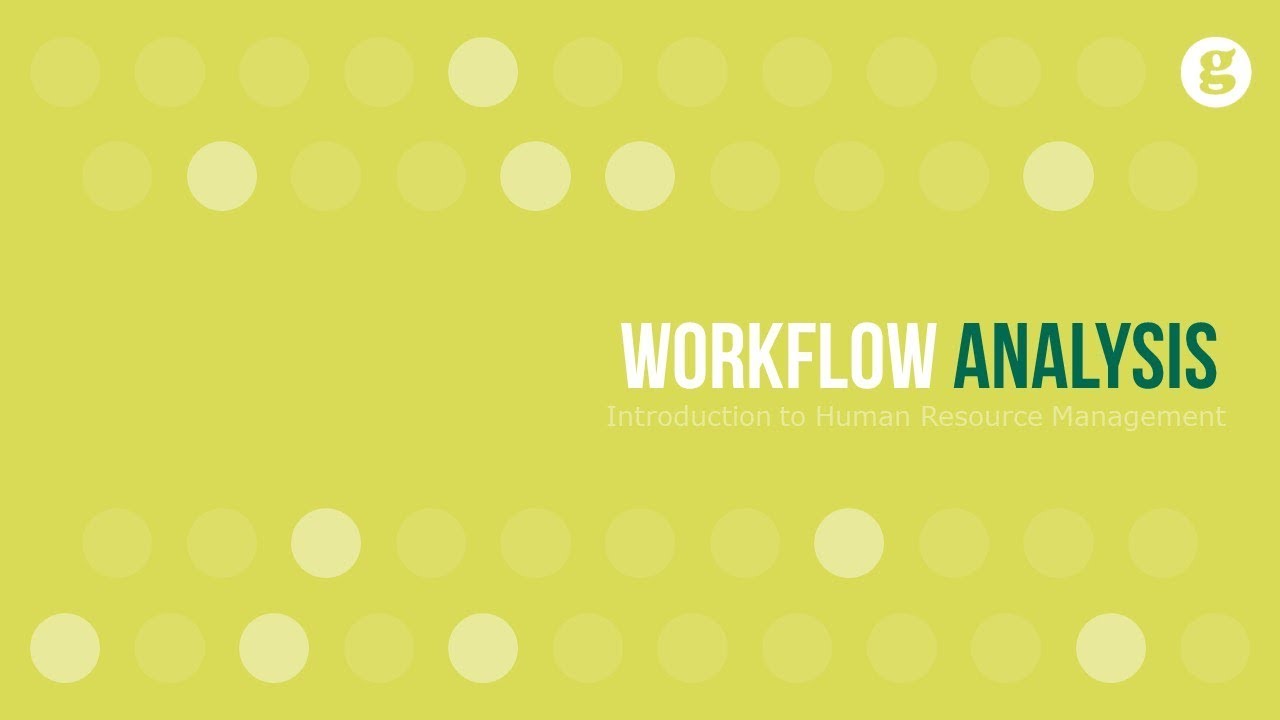 Workflow Analysis