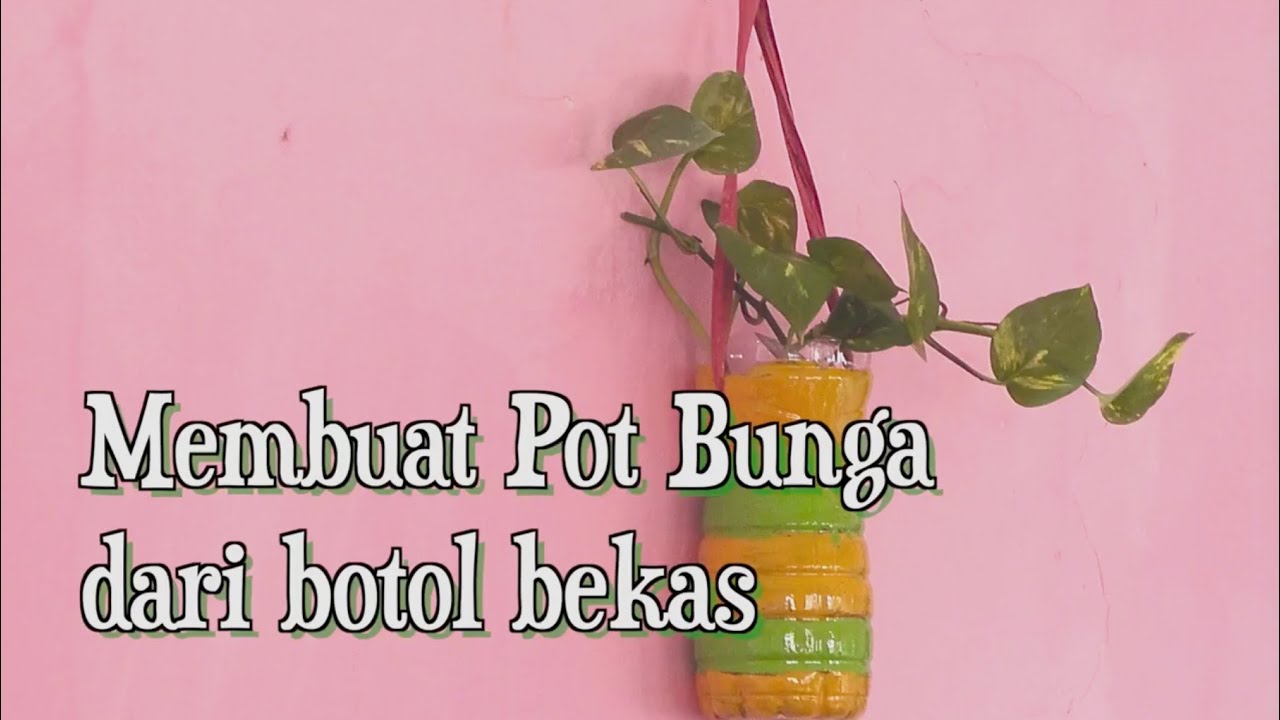 Kelas 06 - SBDP - Membuat Pot Bunga dari Botol Bekas | Video Pendidikan Indonesia