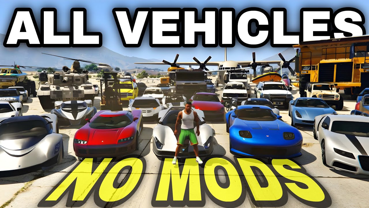 КАК ПОЛУЧИТЬ ВСЕ РЕДКИЕ И СЕКРЕТНЫЕ ТРАНСПОРТНЫЕ СРЕДСТВА В GTA 5 — БЕЗ МОДОВ