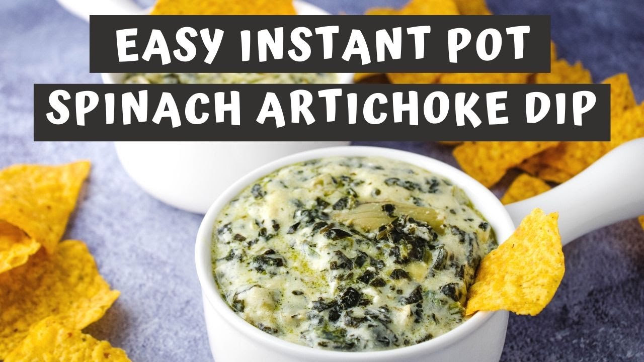 EASY INSTANT POT SPINACH ARTICHOKE DIP | Keeping It Relle