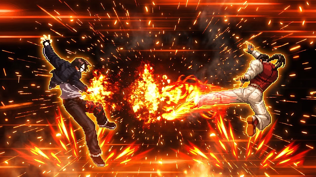[KOF Mugen] Neo Kyo VS. Robert-Keyser (Request Match)