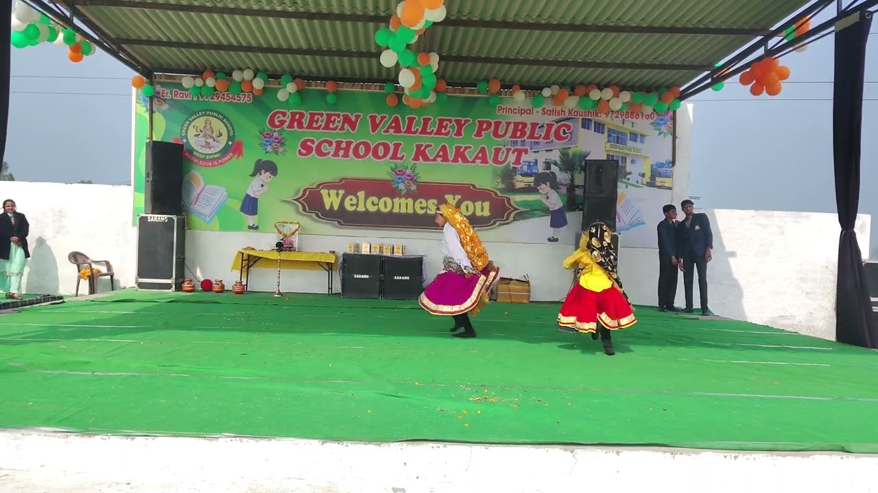 Chum chum ye barsan de Green valley public school kakaut 