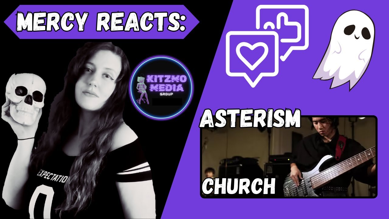 Mercy Reacts: Asterism - Church | AMAZING BASS!