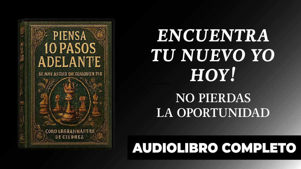 Piensa 10 Pasos Adelante: S&eacute; M&aacute;s Astuto Que Cualquiera Como Un Gran Maestro De Ajedrez | Audiolibro
