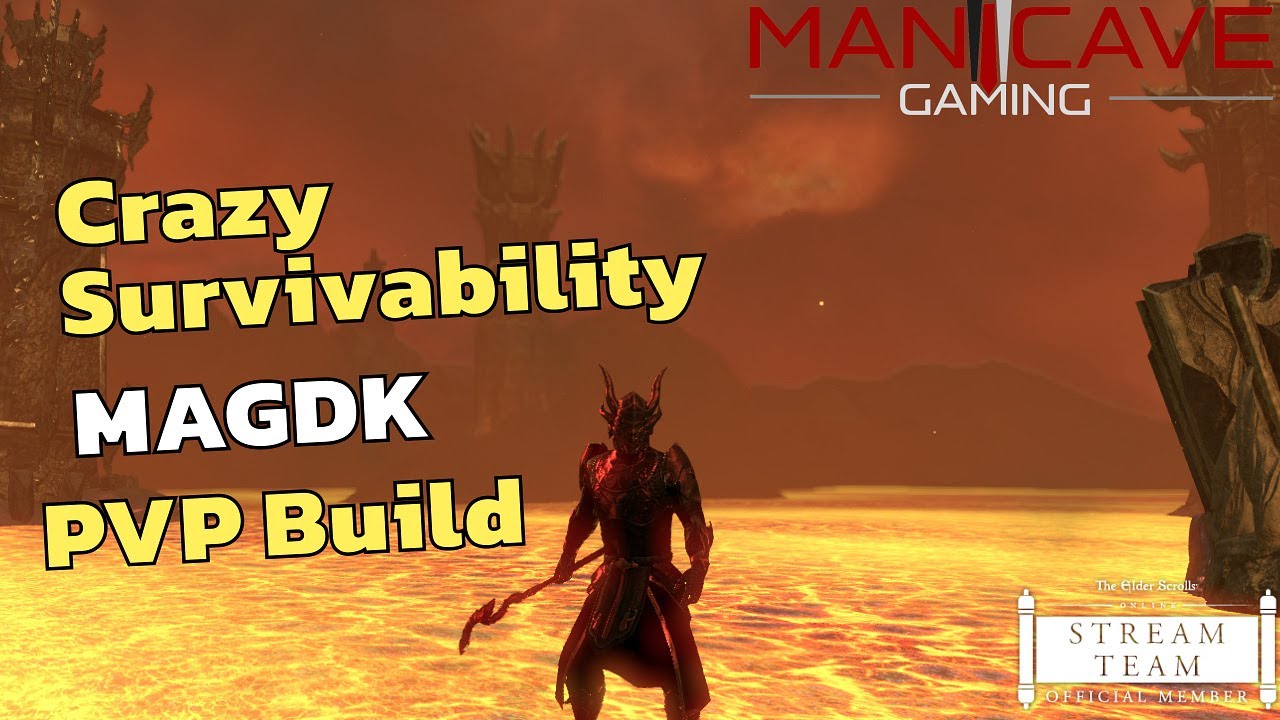 Crazy Survivability MAGDK PVP Build