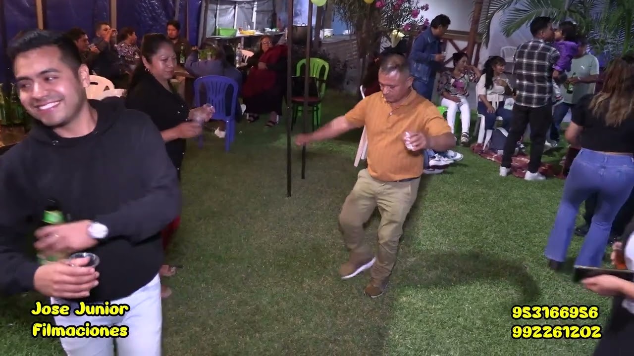 ANTOLOGIA DE LA CUMBIA PERUANA CON JHOSSY Y ALCIDES HUASIS EN EL CUMPLEAÑOS DE DANTE