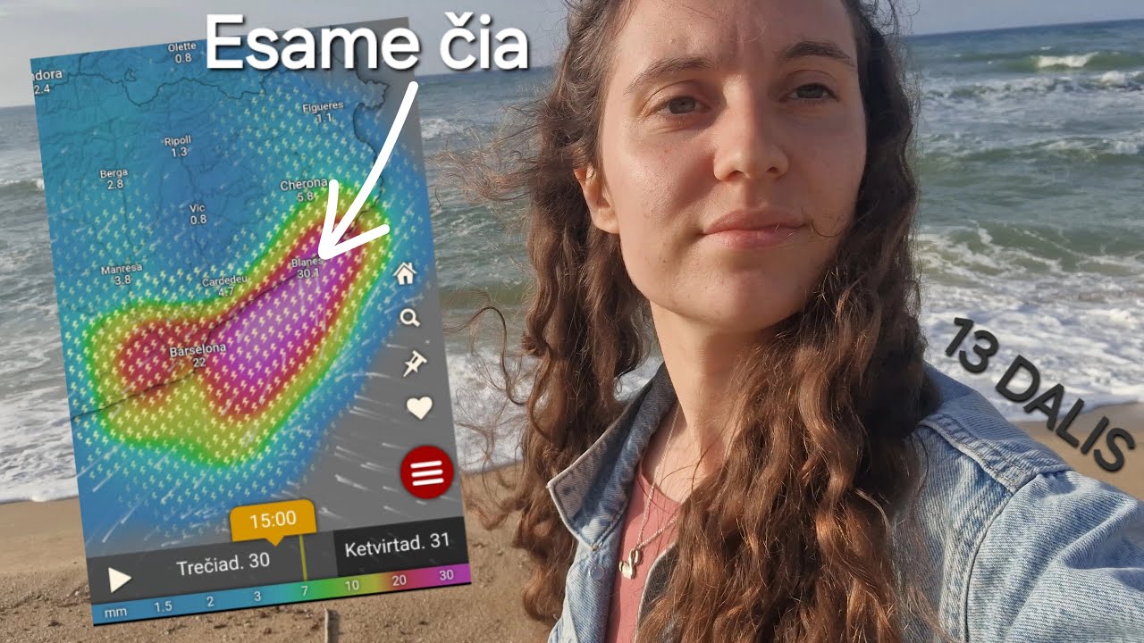 Vėl pasukome link jūros ir kiek išgąsdino audra