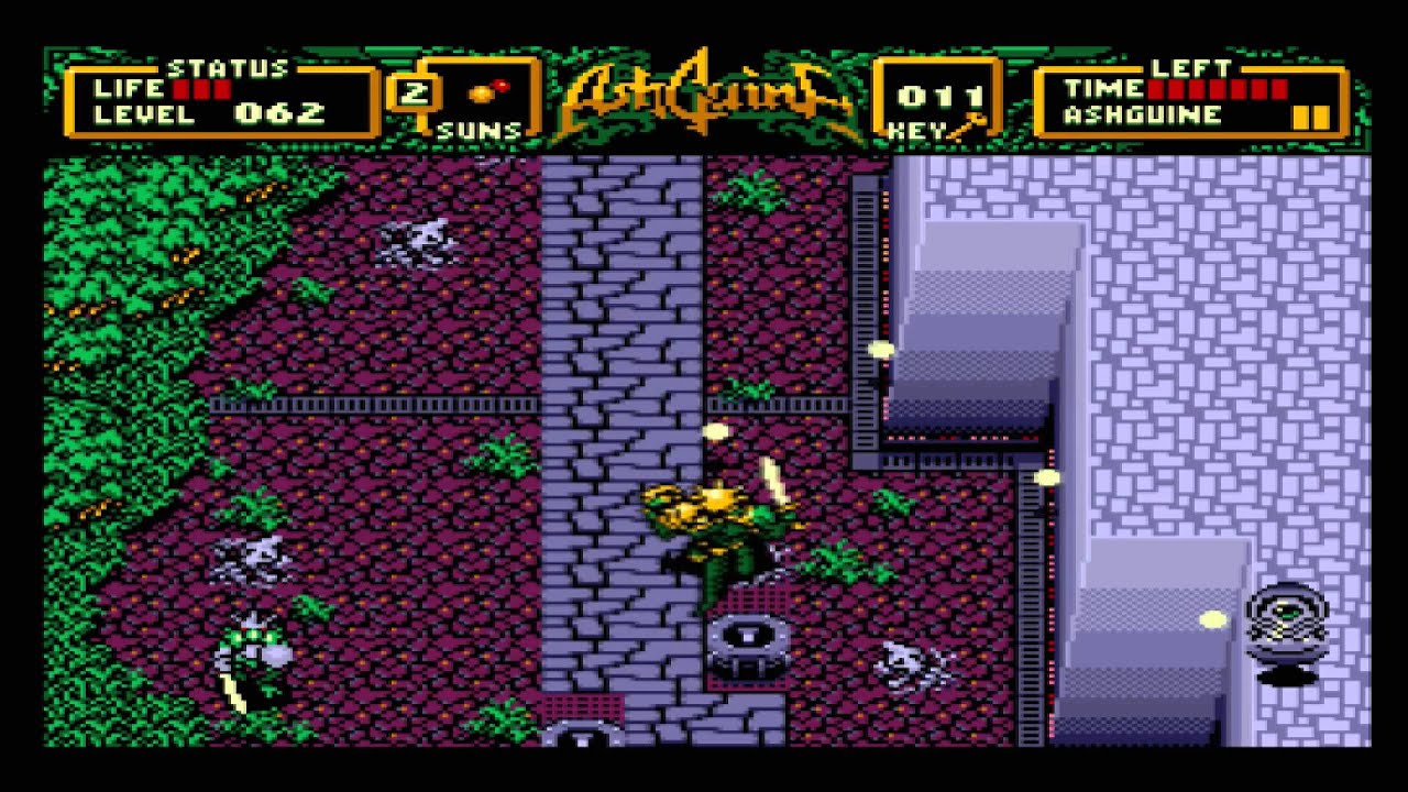 Ashguine Story 2: Citadel in the Void MSX (Stage 3)