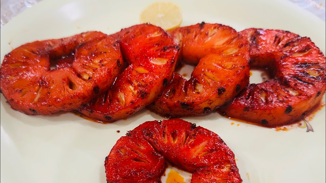 Pan Fried Chatpate  pineapple 🍍🍍 Recipe Winter Recipe Easy & Tasty so yummy🌺 