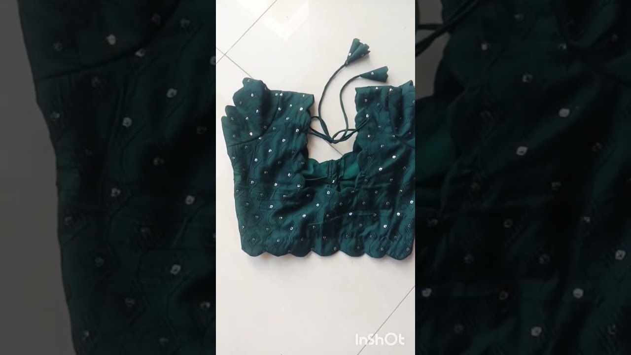 model blouse cut work blouse#