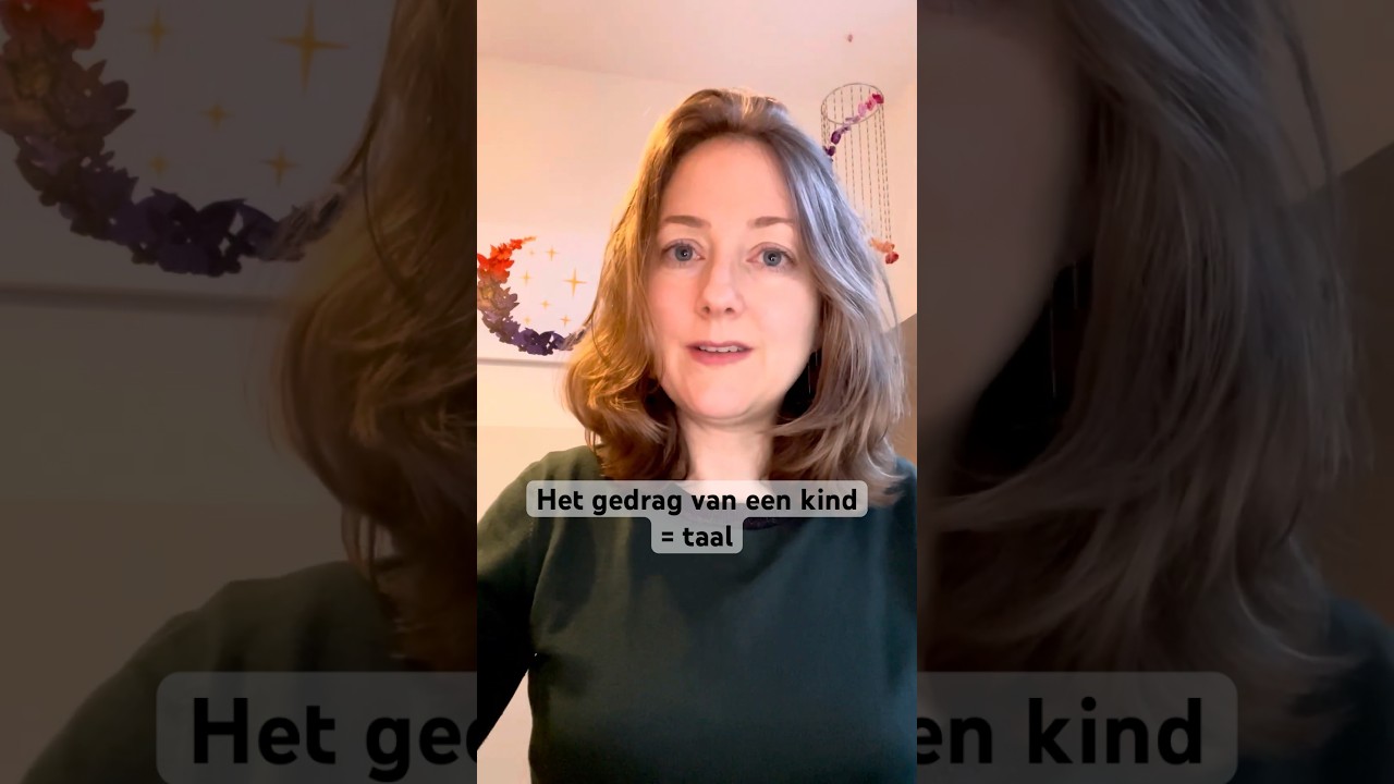 Het gedrag van een kind = taal