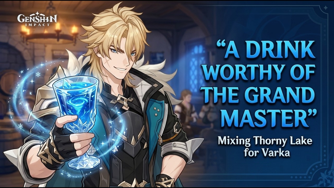 A Drink Worthy of the Grand Master – Mixing Thorny Lake for Varka | Genshin Impact Event