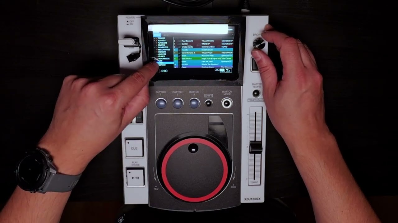 XDJ100SX: Open Source Standalone Deck BREAKDOWN