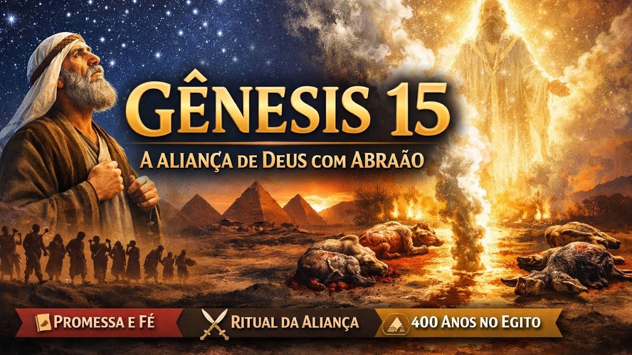 📖 ESTUDO BÍBLICO COMPLETO - GÊNESIS 15: A Aliança de Deus com Abraão