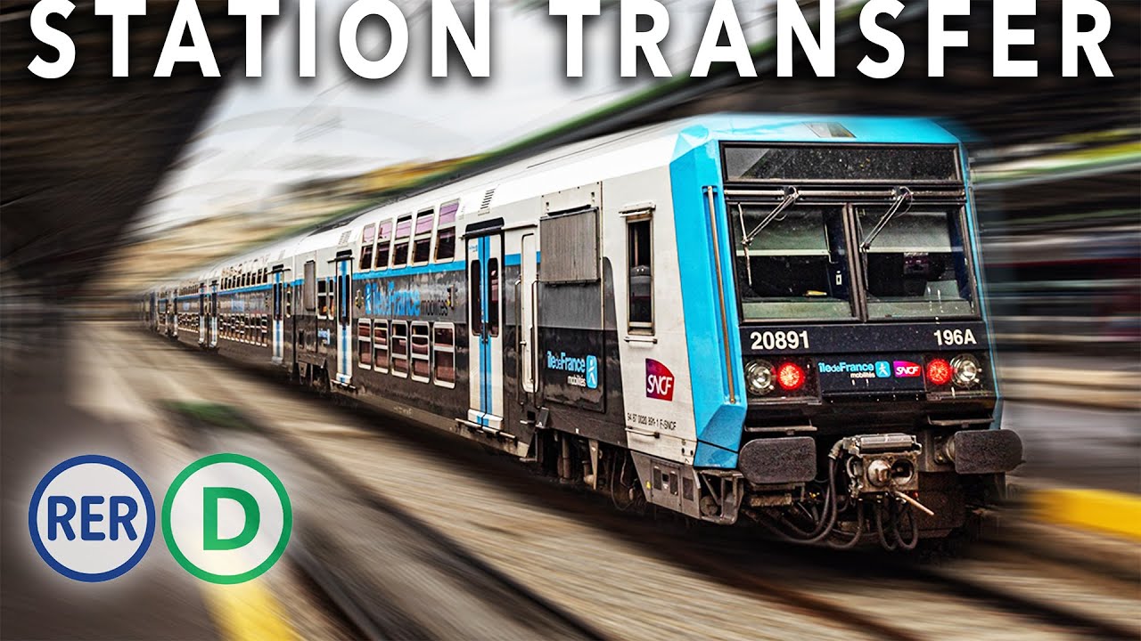How to get from Paris Gare du Nord to Gare de Lyon using the RER D 2025 transfer guide.