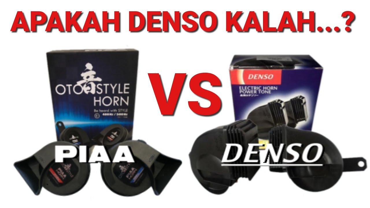 KLAKSON PIAA OTO STYLE VS DENSO WATERPROOF