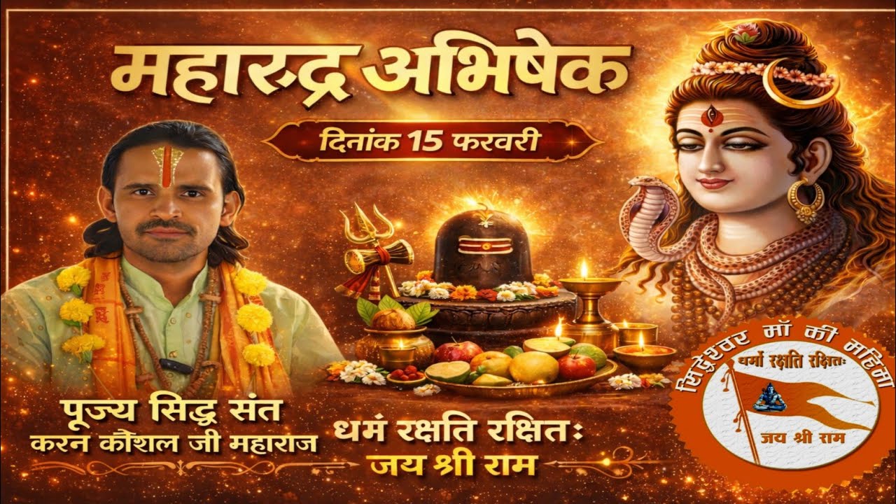 श्री श्री 1008 श्री सिद्धेश्वर महागौरी धाम (सिद्ध पीठ) महाशिवरात्रि रूद्रअभिषेक