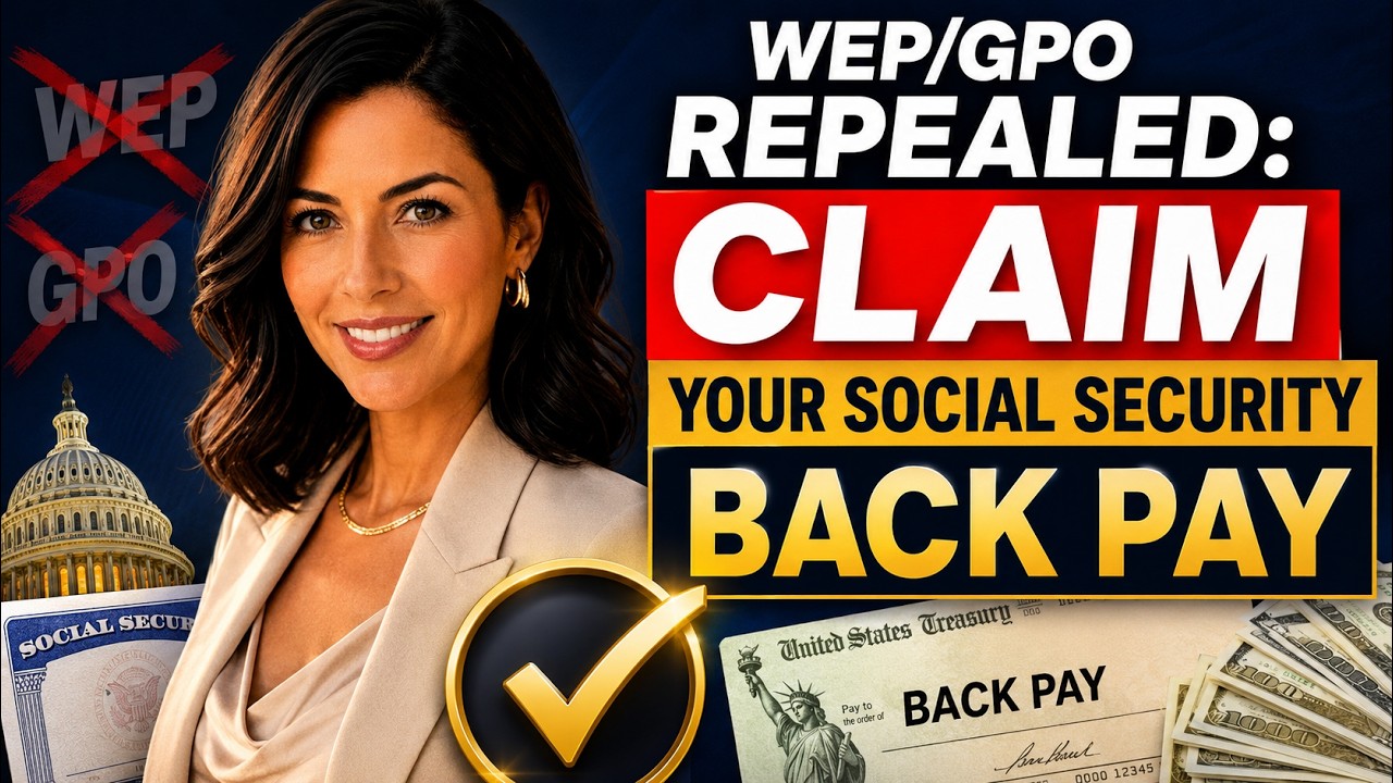 WEP/GPO Repealed: Claim Your Social Security Back Pay