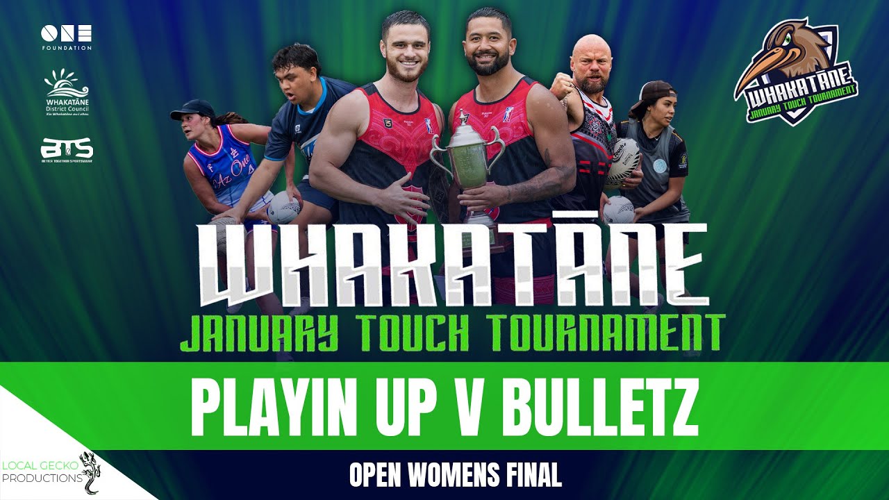 PLAYIN UP V BULLETZ - Open Women's FINAL | Whakatāne January Touch Tournament 2024