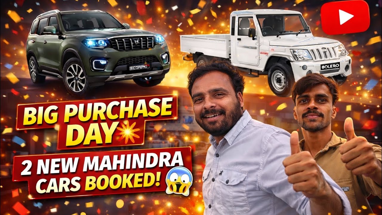 Big Purchase Day 💥 | 2 New Mahindra Cars Booked 
