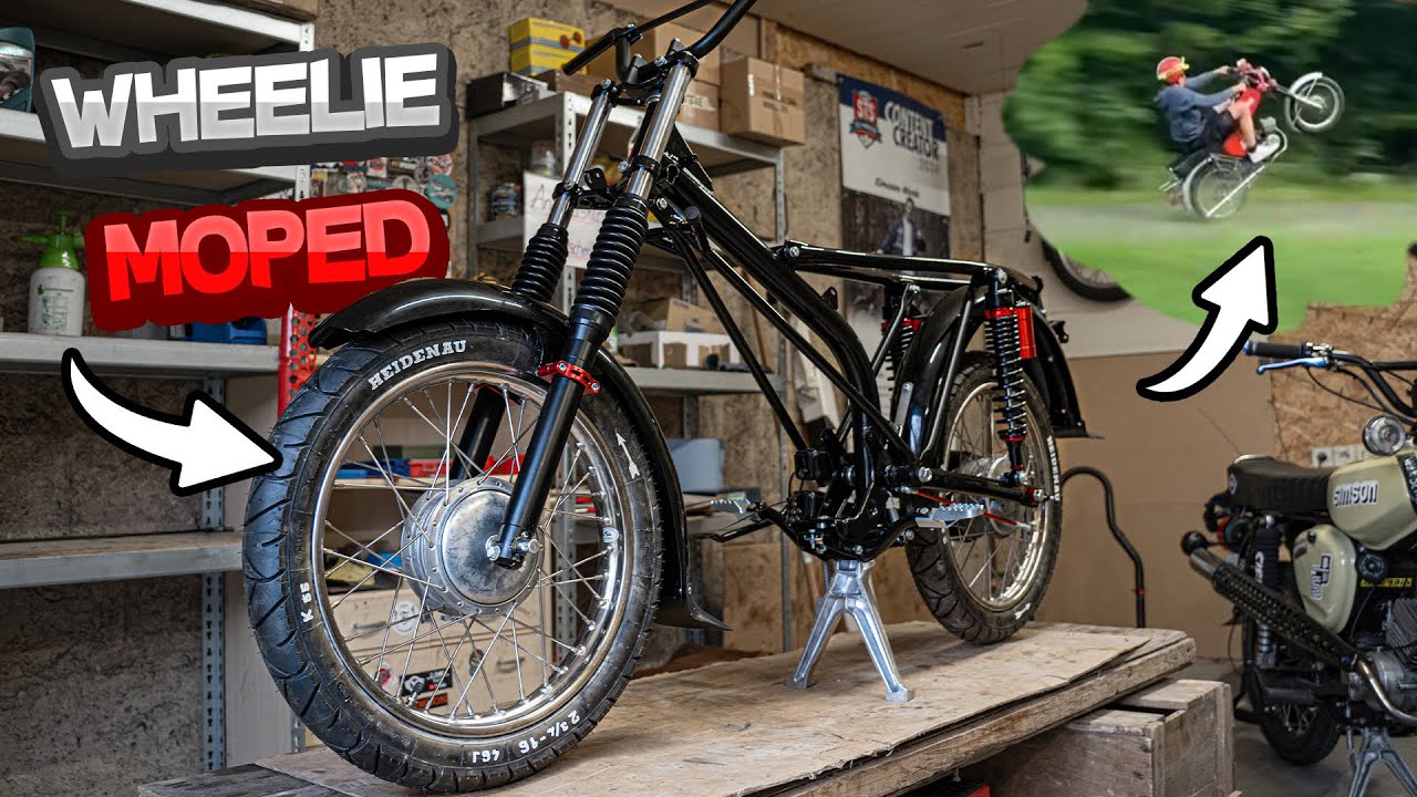 DAS NEUE PROJEKT ❤️‍🔥😵‍💫  | Aufbau Teil 1 | Wheelie Moped #01