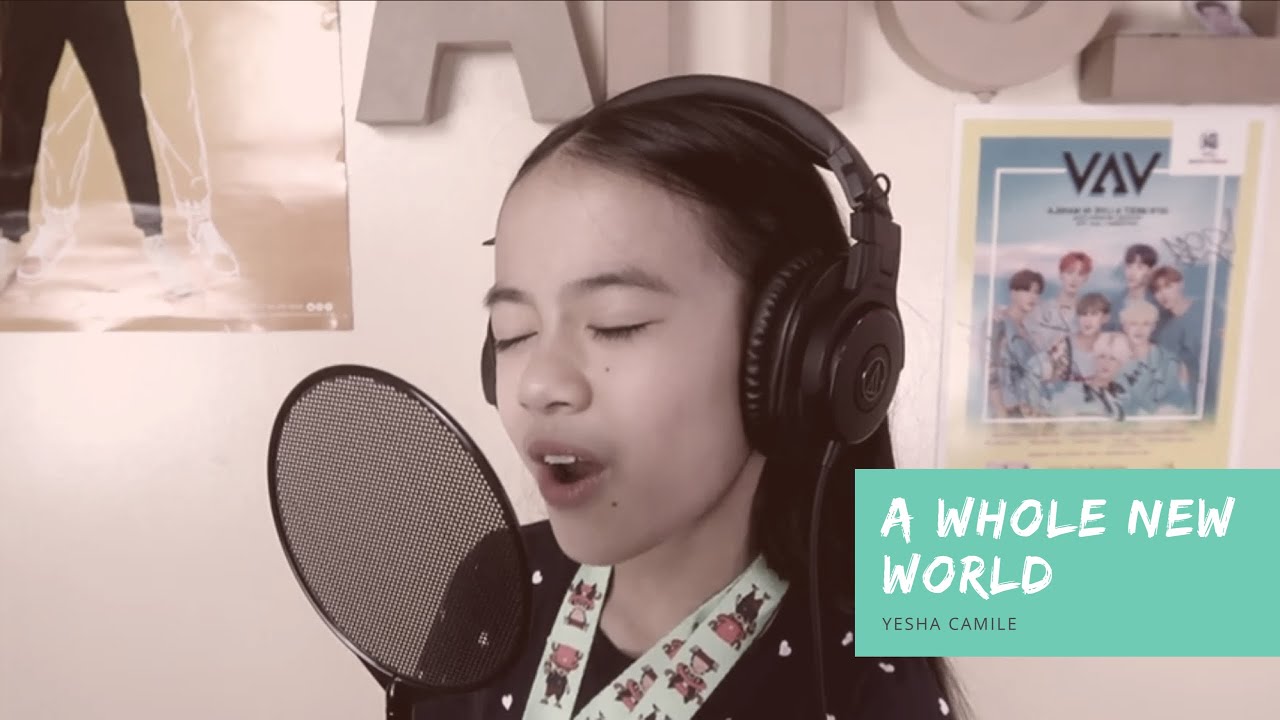 A WHOLE NEW WORLD -  Lea Salonga, Brad Kane | YESHA CAMILE (UKELELE COVER)