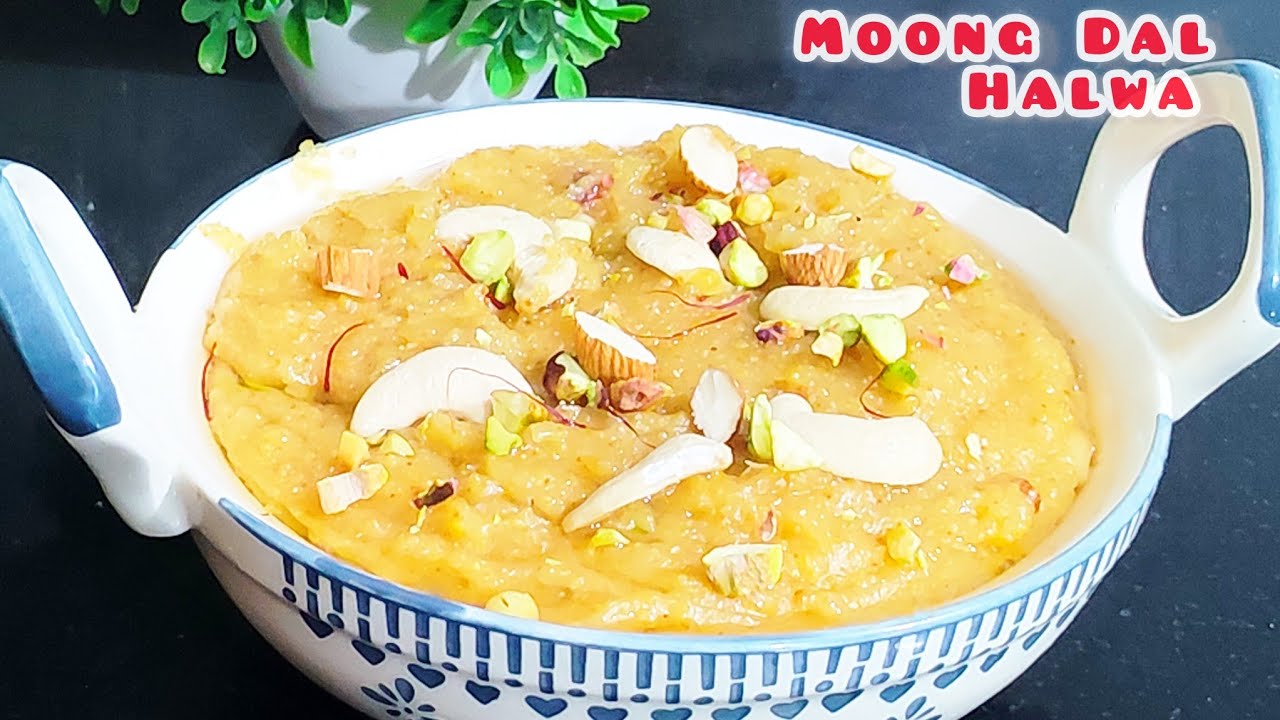 Moong Dal Halwa Recipe//Quick And Easy Moong Dal Halwa Recipe 