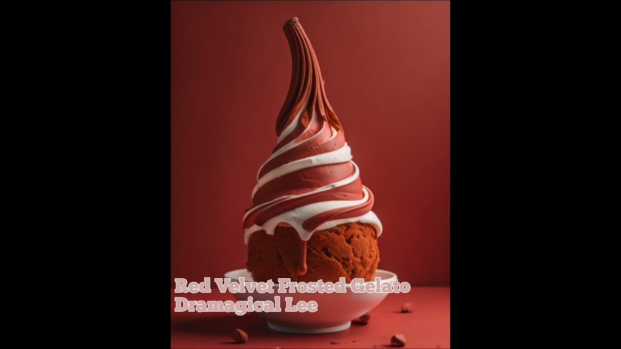 Red Velvet Frosted Gelato by Dramagical Lee
