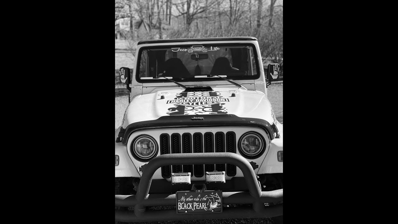 HARLEY DAVIDSON Universal hood decals, This decal fits any cars or trucks, no trimming required.