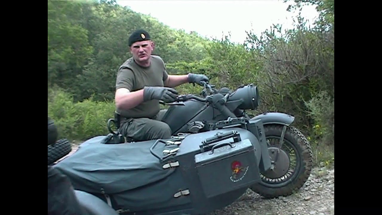 BMW R75 Zundapp KS750 Off-road in The Pyreneess