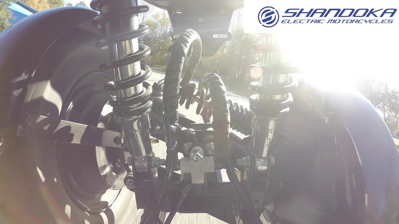 Tilting Trike 4K - suspension and instruments
